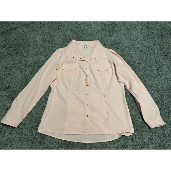 DULUTH TRADING Cool Plus Vented Fishing Shirt Roll Tab Sleeve Snap Lot Of 2 XL - Picture 3 of 13